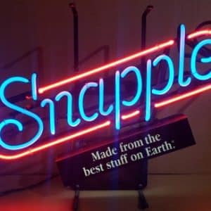 Snapple Beverages Neon Sign
