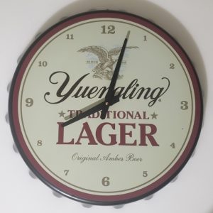 Yuengling Lager Cap Clock