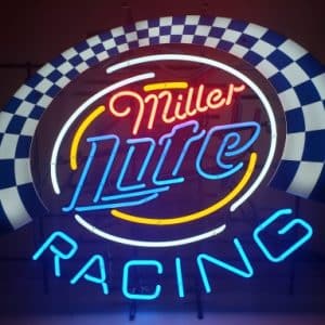 Lite Beer Racing Neon Sign