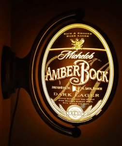 Michelob Amber Bock Rotating Pub Light michelob amber bock rotating pub light Michelob Amber Bock Rotating Pub Light michelobamberbockpublight2007 252x300