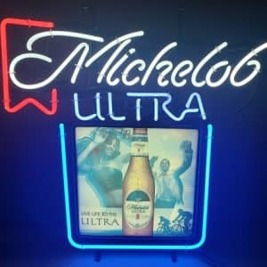 Michelob Ultra Beer Panel Neon Sign