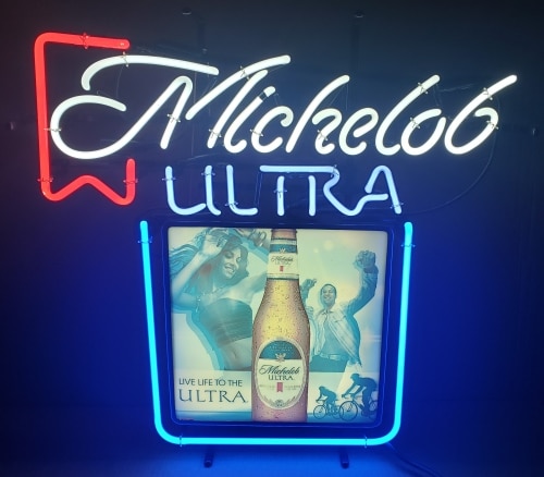Michelob Ultra Beer Panel Neon Sign