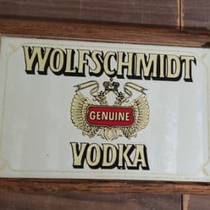 Wolfschmidt Vodka Mirror Tray