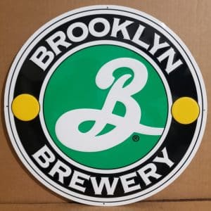 Brooklyn Beer Tin Sign