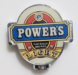 Powers Beer Tap Handle powers beer tap handle Powers Beer Tap Handle powerslightbitterwhitetap 300x290