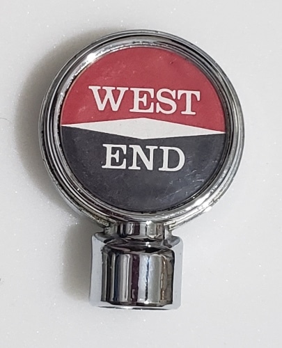 West End Beer Tap Handle