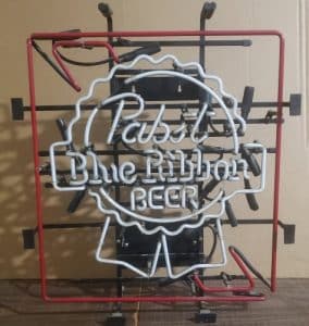 Pabst Blue Ribbon Beer Neon Sign Tube pabst blue ribbon beer neon sign tube Pabst Blue Ribbon Beer Neon Sign Tube pabstblueribbonlabel 284x300