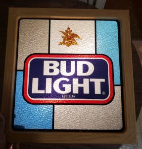 Bud Light Beer Panel Sign bud light beer panel sign Bud Light Beer Panel Sign budlightoverheadpanellit 287x300