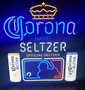 Corona Hard Seltzer Beer MLB LED Sign corona hard seltzer beer mlb led sign Corona Hard Seltzer Beer MLB LED Sign coronahardseltzermlbled2022 285x300
