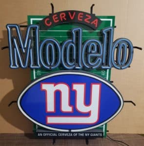 New York Giants Neon Sign, New York Giants Sign