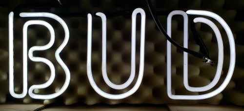 Bud Light Beer Neon Sign Tube