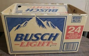 Busch Light Beer Case busch light beer case Busch Light Beer Case buschlightbeerblueredcollapsedlids 300x188