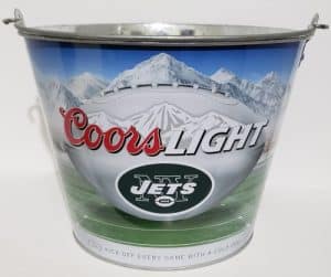 Coors Light NFL Jets Beer Bucket coors light nfl jets beer bucket Coors Light NFL Jets Beer Bucket coorslightjetsbucket2013 300x251
