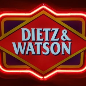 Dietz Watson Deli Neon Sign