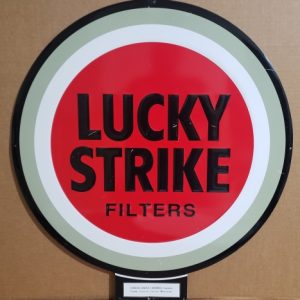 Lucky Strike Cigarettes Tin Sign