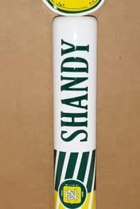 Narragansett Dels Shandy Tap Handle