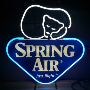 Spring Air Mattress Neon Sign