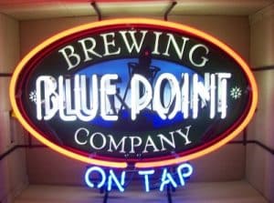 Blue Point Beer Neon Sign Tube blue point beer neon sign panel Blue Point Beer Neon Sign Panel bluepointontap 300x223
