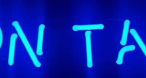 Blue Point Beer Neon Sign Tube