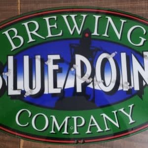 Blue Point Beer Neon Sign Panel