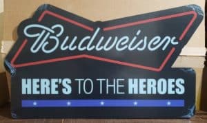 Budweiser Beer Heres To The Heroes LED Sign budweiser beer heres to the heroes led sign Budweiser Beer Heres To The Heroes LED Sign budweiserherestotheheroesled2021off 300x179