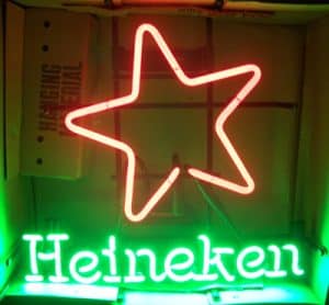 heineken beer neon sign tube Heineken Beer Neon Sign Tube heinekenredstar 300x278