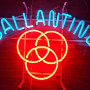Ballantine Beer Neon Sign