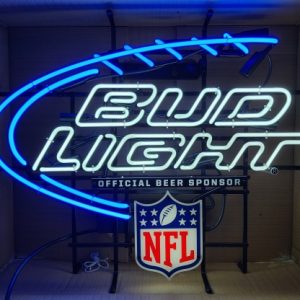Bud Light Beer NFL Neon Sign