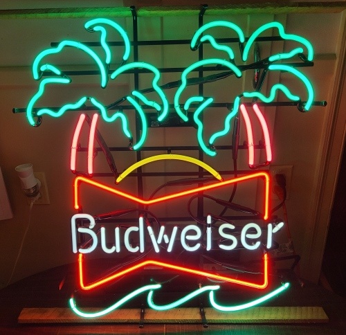 budweiser neon for sale