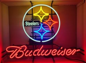 Budweiser Beer Steelers Neon Sign budweiser beer steelers neon sign Budweiser Beer Steelers Neon Sign budweisernflsteelers2002 300x220