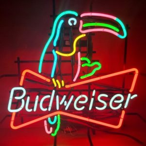 Budweiser Beer Toucan Neon Sign