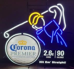 Corona Premier Beer Golf LED Sign corona premier beer golf led sign Corona Premier Beer Golf LED Sign coronapremiergolferled2022 300x280