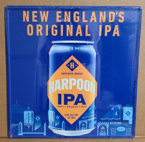 Harpoon IPA Tin Sign