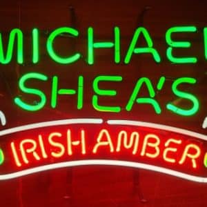 Michael Sheas Beer Neon Sign