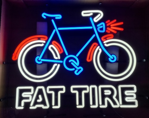 New Belgium Fat Tire Beer LED Sign