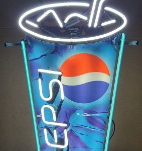 Pepsi Cola Neon Sign