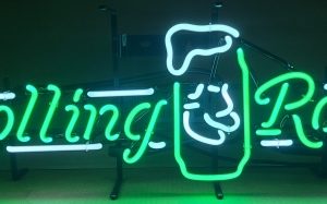 Rolling Rock Beer Neon Sign