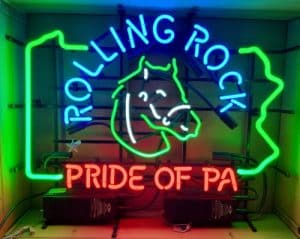 Rolling Rock Beer Pride Neon Sign rolling rock beer pride neon sign Rolling Rock Beer Pride Neon Sign rollingrockprideofpa2005 300x239