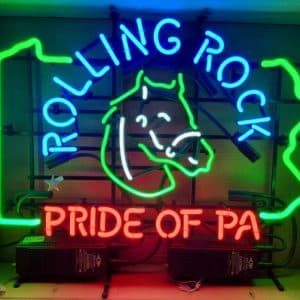 Rolling Rock Beer Pride Neon Sign