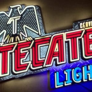 Tecate Light Beer LED Sign