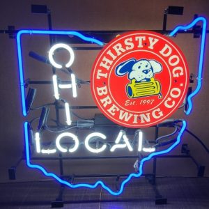 Thirsty Dog Beer Neon Sign