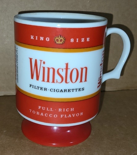 Winston Cigarettes Coffee Cup