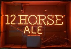 [object object] My Beer Sign Collection &#8211; Not for sale but can be bought&#8230; 12horseale1986nib e1616587182516