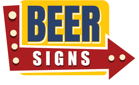 [object object] Home beer signs logo large