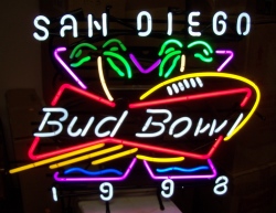 [object object] My Beer Sign Collection &#8211; Not for sale but can be bought&#8230; budbowl1998sandiego