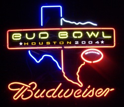 [object object] My Beer Sign Collection &#8211; Not for sale but can be bought&#8230; budbowl2004houston