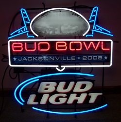 [object object] My Beer Sign Collection &#8211; Not for sale but can be bought&#8230; budbowllight2005jacksonville