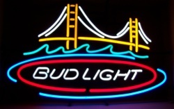 [object object] My Beer Sign Collection &#8211; Not for sale but can be bought&#8230; budlightgoldengatebridge