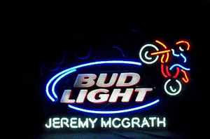 [object object] My Beer Sign Collection &#8211; Not for sale but can be bought&#8230; budlightjeremymcgrathsequencing