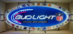 [object object] My Beer Sign Collection &#8211; Not for sale but can be bought&#8230; budlightnflallteam